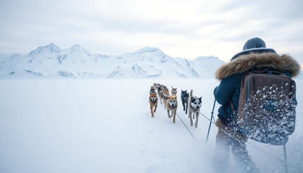 experiencia polar en trineo de perros