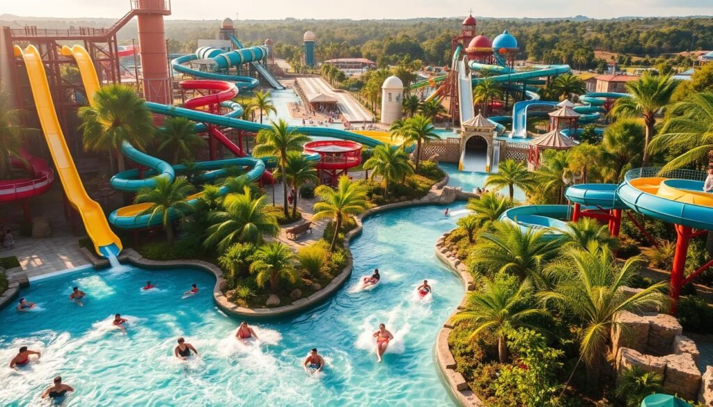 parque acuático y diversión