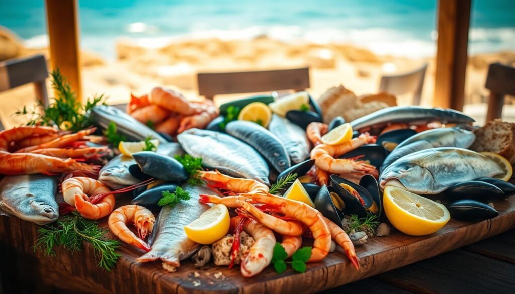 pescado y marisco