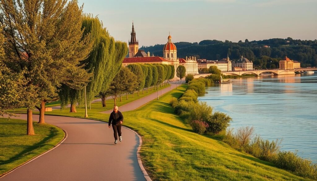 ruta patines danubio ruta patines danubio