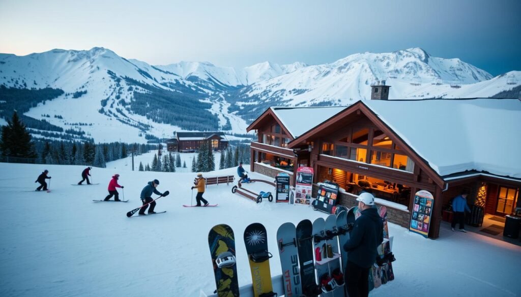servicios de snowboard