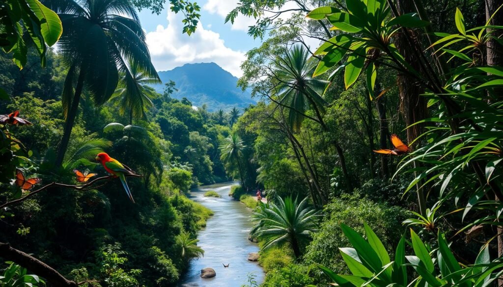 Aventura en la selva tropical de Costa Rica