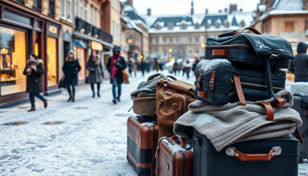 Equipaje de invierno para viajes europeos