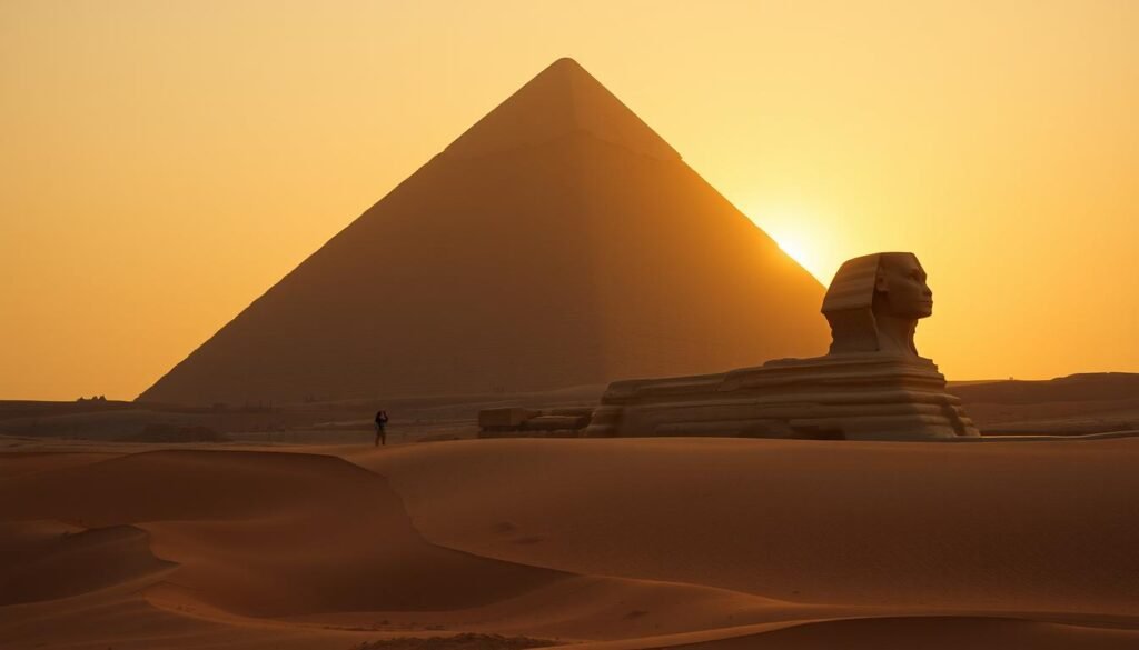 Gran Pirámide de Keops en Giza Gran Pirámide de Keops en Giza