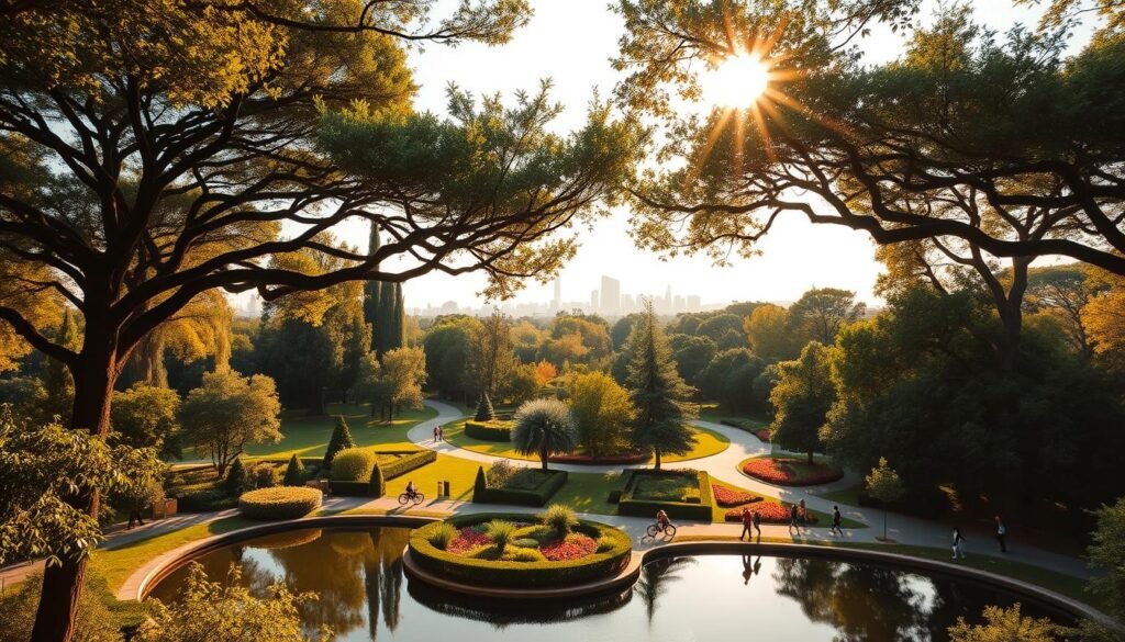 Parques verdes de Barcelona