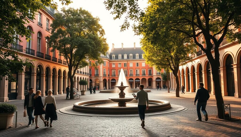 Place des Vosges París romántico