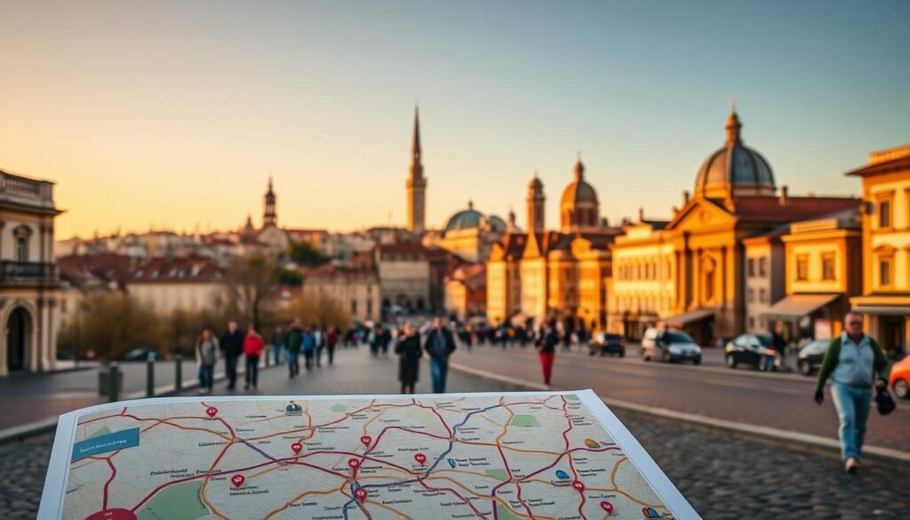 Planificación de Itinerario Urbano Cultural
