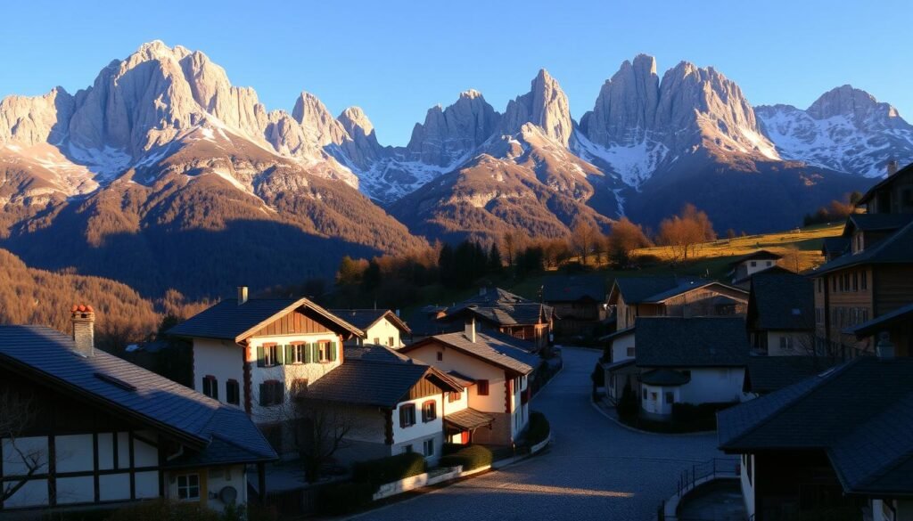 Pueblos de Montaña en los Dolomitas