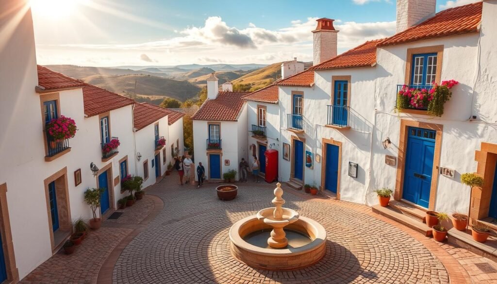 Pueblos pintorescos del Algarve en Portugal
