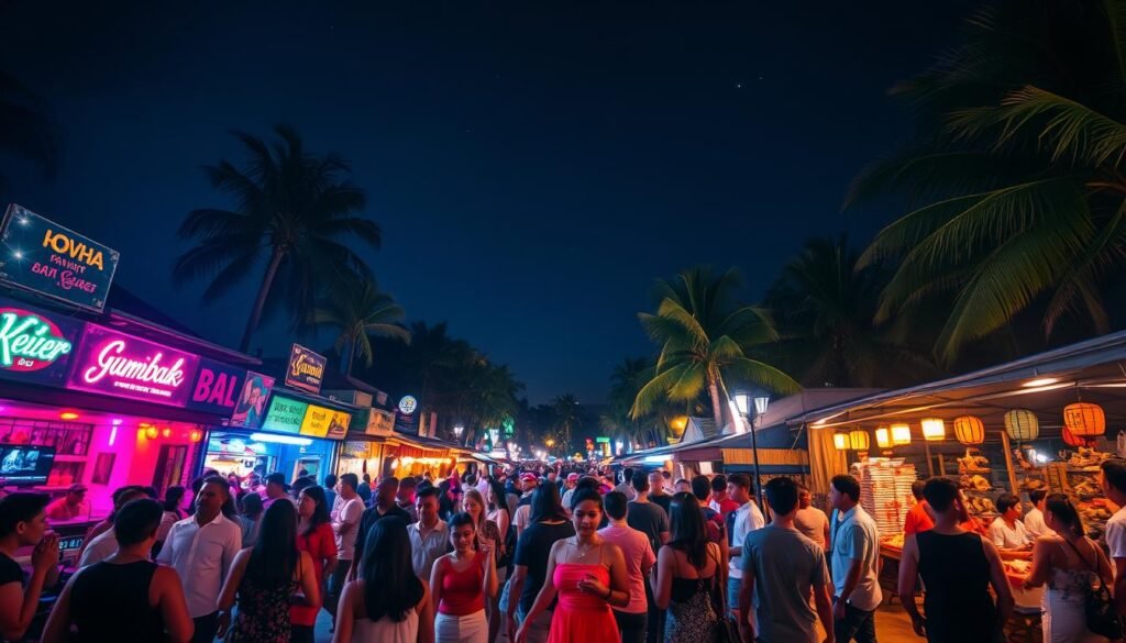 Vida nocturna en Bali