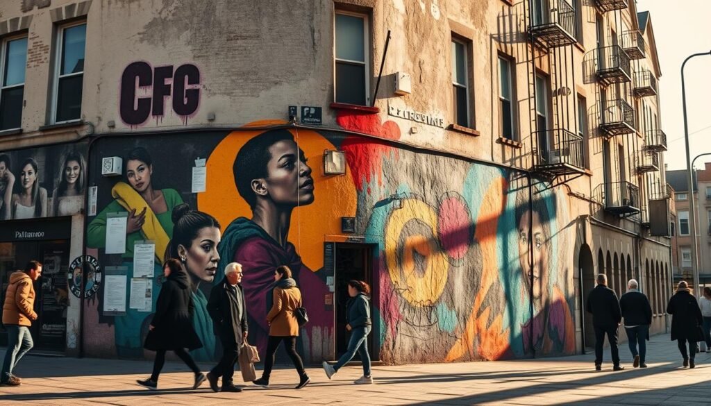 Arte Urbano en Espacios Públicos