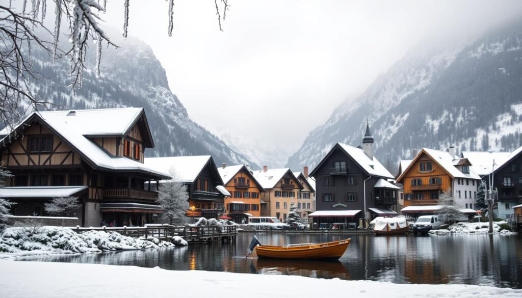 Hallstatt pueblo de cuento en Austria
