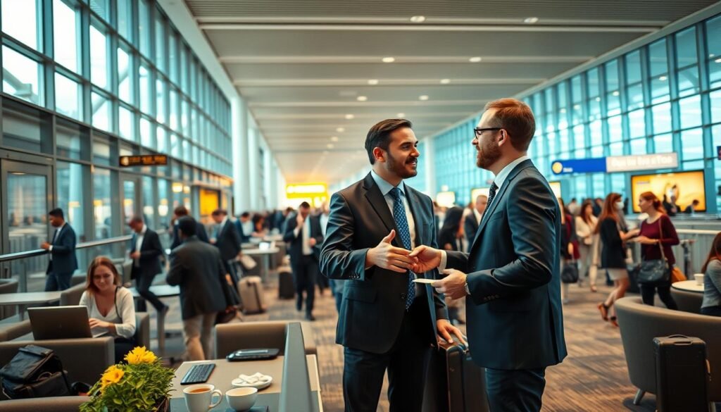 Networking en viajes de negocios