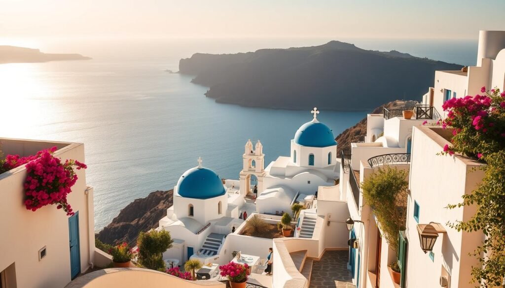 Santorini destinos turísticos