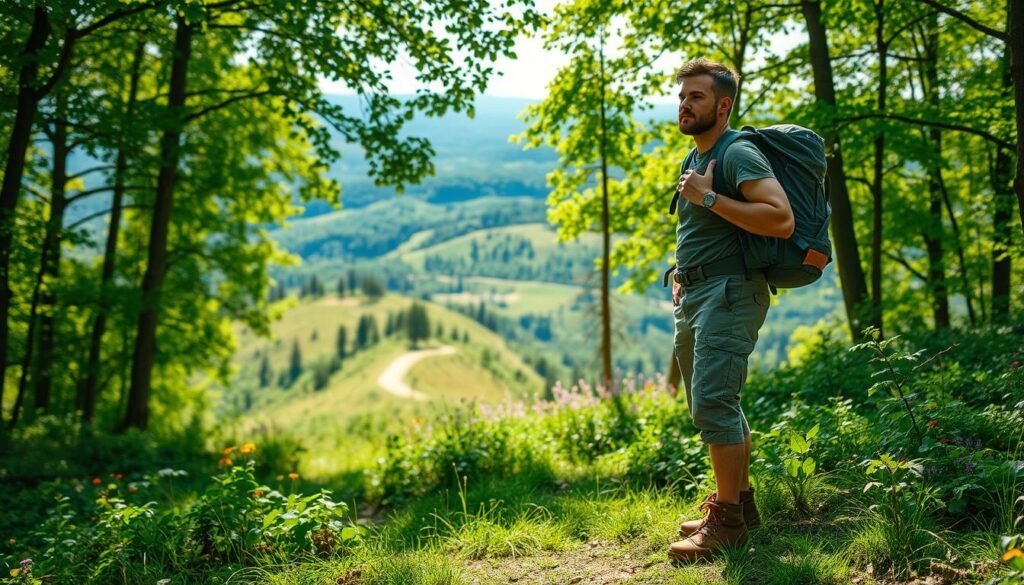 Viajero responsable en la naturaleza