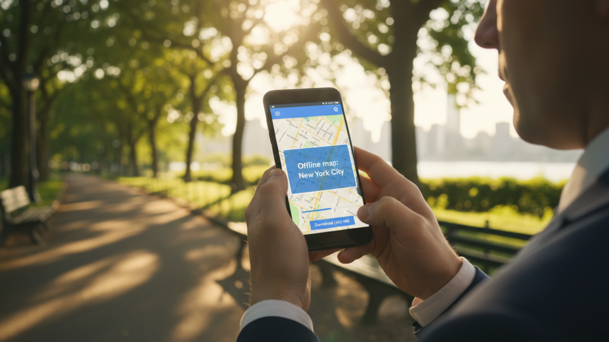 Google Maps sin internet