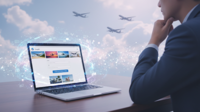 Navegación incógnito vuelos