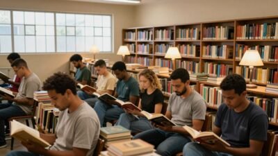 Presos reducen condena leyendo